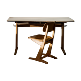 Office "Casala" and matching, design chair Karl Nothhelfer, edition VS, Germany, 60's