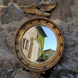 Mirror style empire round Napoleon