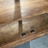exotic wood counter display case