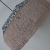 Japanese paper hanging lamp with fringe "Mona"