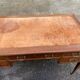 Bureau Louis XVI en bois  et cuir du 19ème