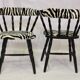 Pair of "Western" chairs, saloon, vintage, 50