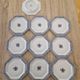 Set of Limoges porcelain dessert dishes.