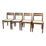 Set of 4 Henri Walter Klein chairs