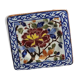 Old empty pocket in Gien earthen earthenware model peony