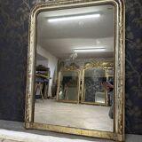 Louis Philippe silver mirror 133 x 98