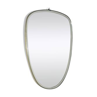 Vintage asymmetrical mirror - 40x26cm