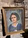 Pastel portrait painting
