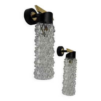 Pair of antique vintage "Arlus" wall lights