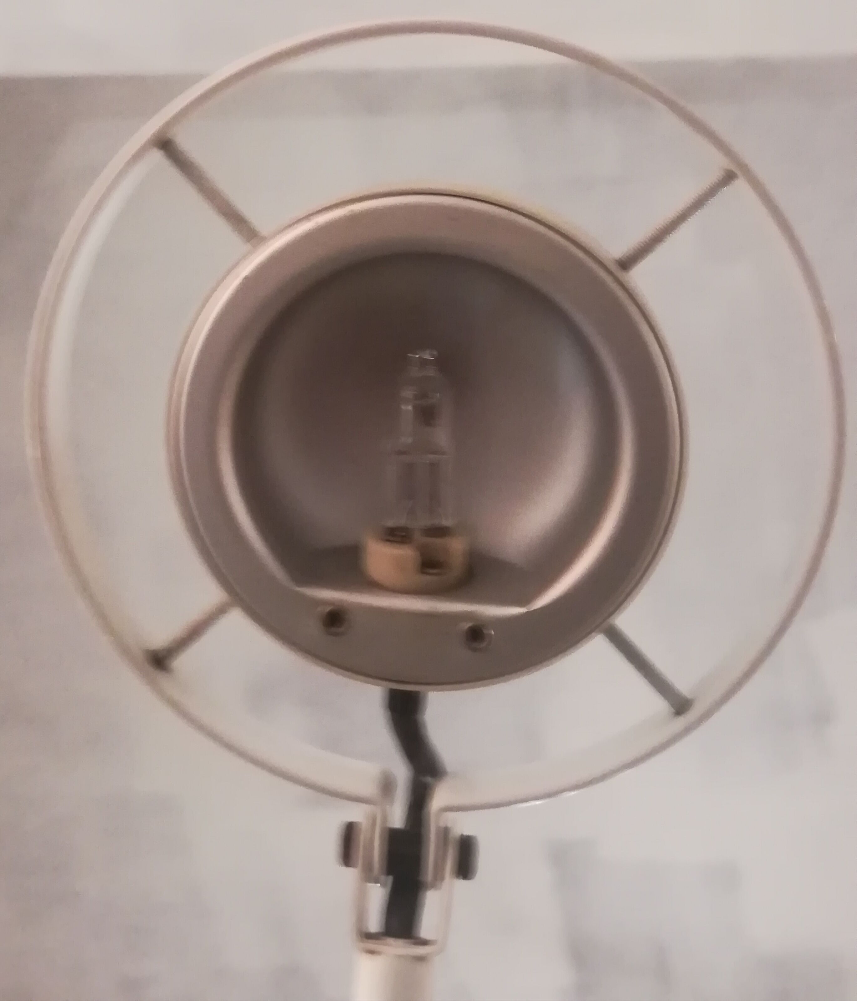 Gammalux articulated floor lamp in lacquered metal