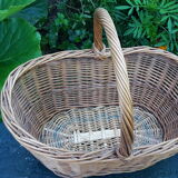 Vintage wicker basket