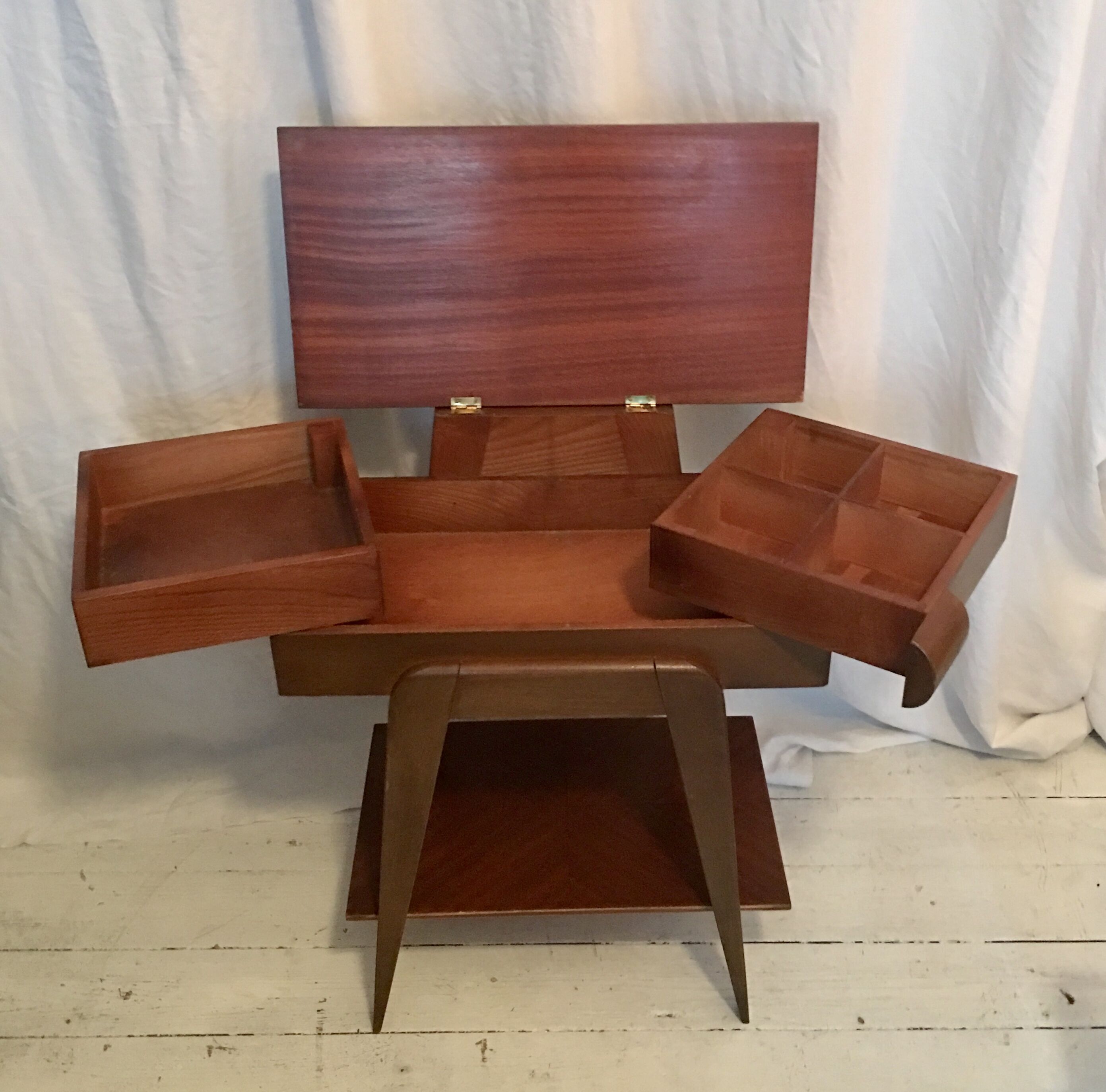 Scandinavian sewing basket