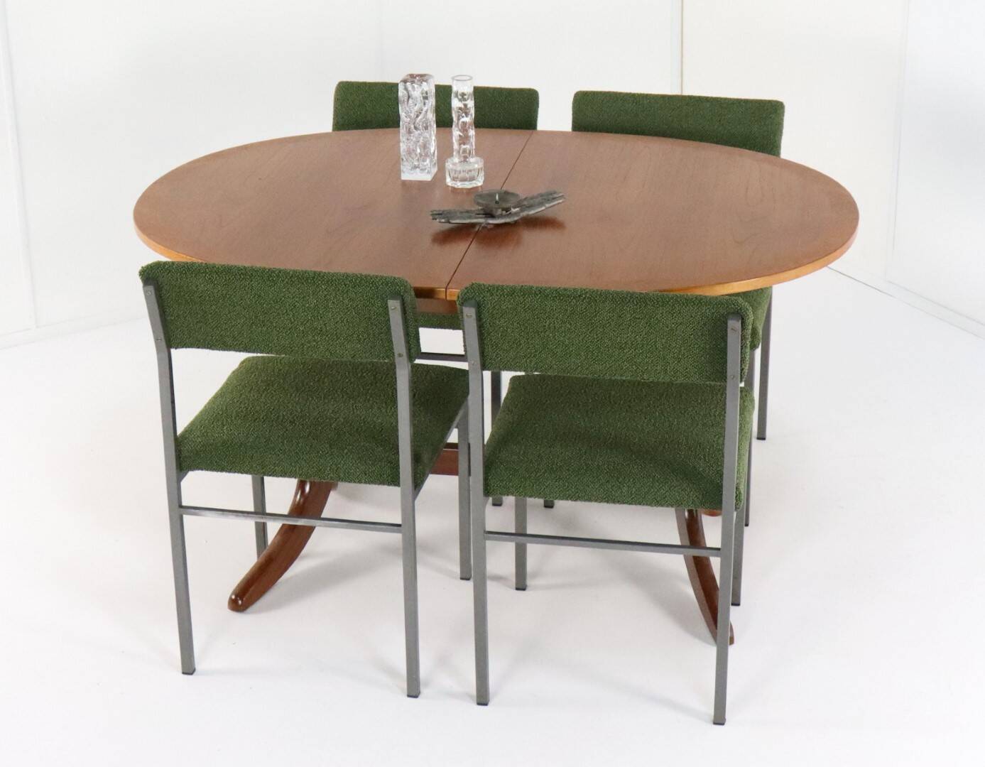 Set van 4 vintage stoelen 'Traunraut'