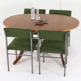 Set van 4 vintage stoelen 'Traunraut'