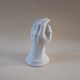 Ceramic hand wall lamp, 1980