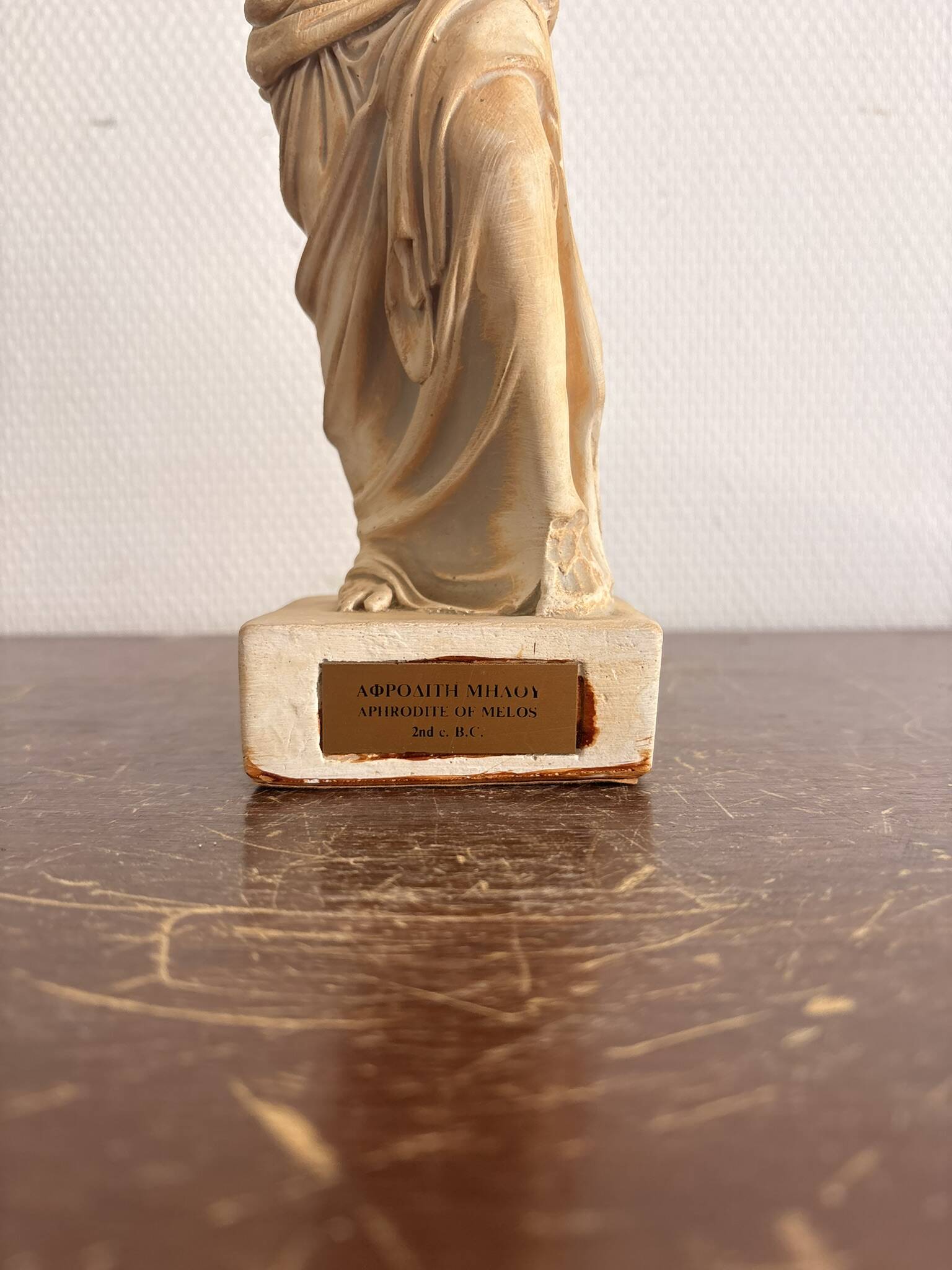 Statue Sculpture Plaster Venus de Milo Aphrodite Plaster 28cm