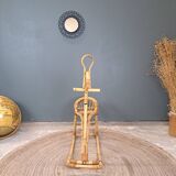 Rattan horse