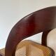 Chaise gondole cannée Baumann
