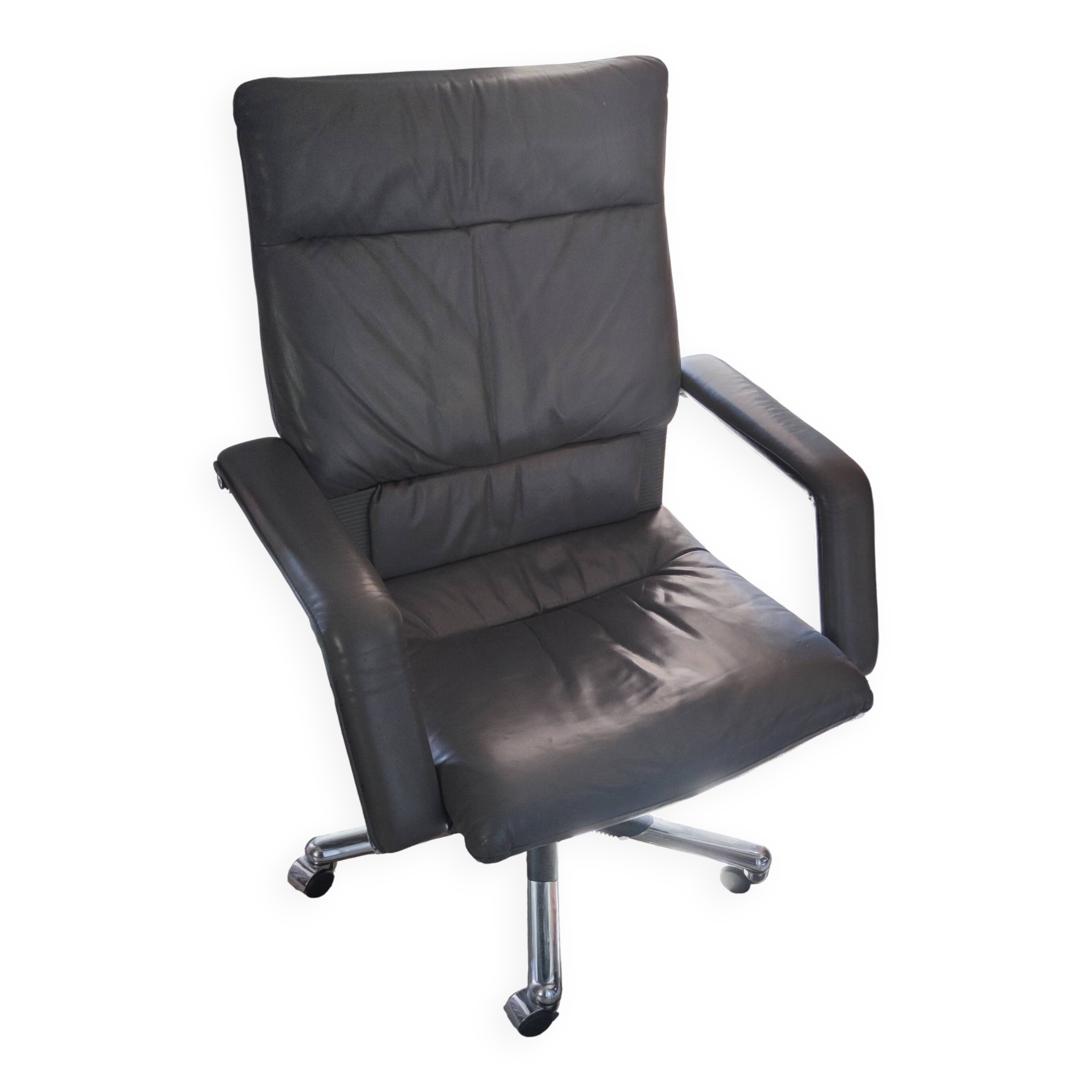 Vintage leather armchair