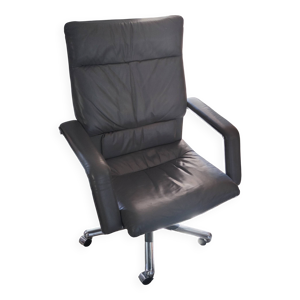 Fauteuil cuir vintage