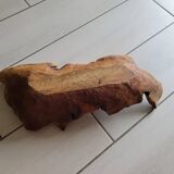 Ancienne corbeille en bois sculpté