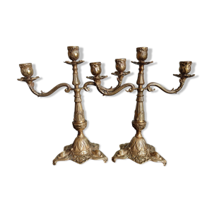 paire de chandeliers