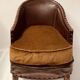 20th Century Art Deco Studded Leather Club Chair