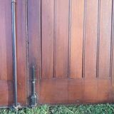 Double entrance door 227x142.2cm oak multi-point lock and its frame