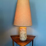 Mid-Century Scandinavian Bava Ceramic Lamp in Modern Style, 1960s