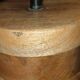 Design column floor lamp in mango wood