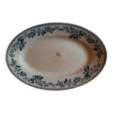 Plat ovale Terre de Fer Modèle Guadeloupe