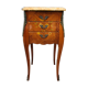 Bedside in Louis XV style marquetry