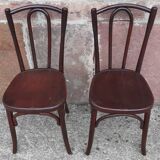 "Fischel" bistro chairs (pair)