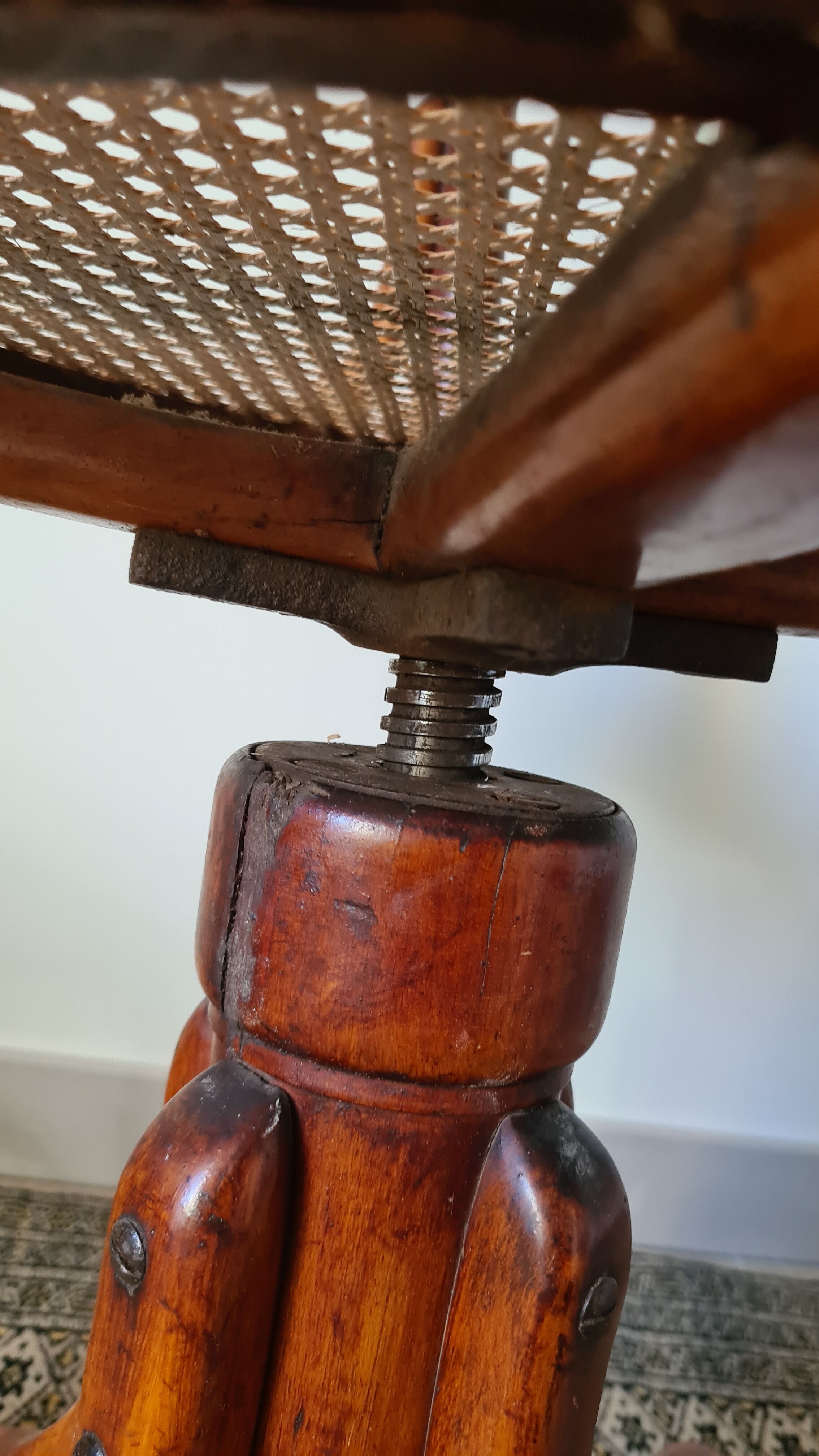 Antique office chair by J&J KOHN