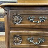 walnut chest of drawers