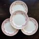 4 vintage ironstone dinner plates - Moulin des Loups - Athens model