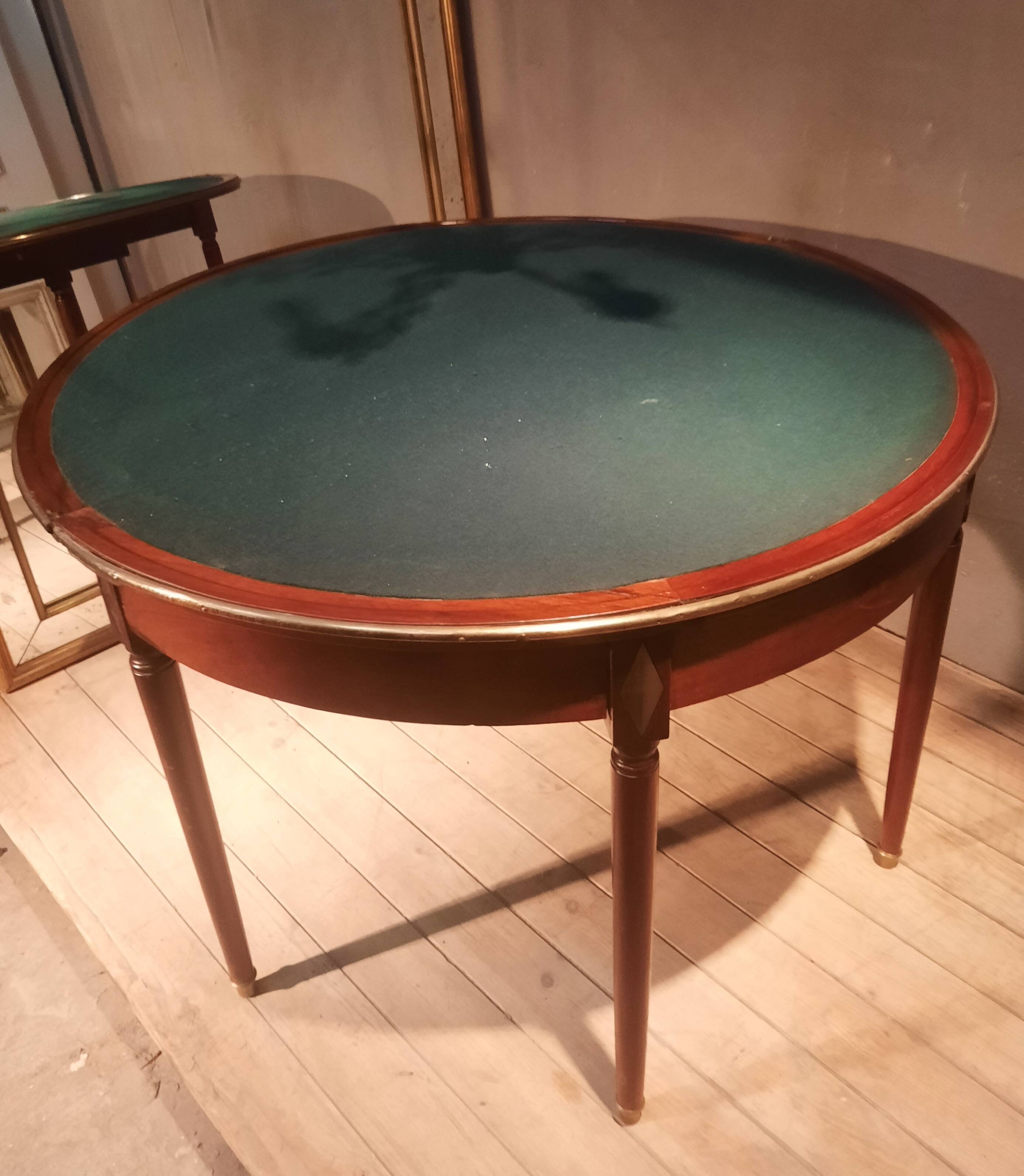 Eighteenth-century "half-moon" table