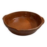 Old Italian Teglia (or Cassole) in terracotta – Rustic dish