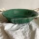 Salad bowl, fruit bowl in green ceramic