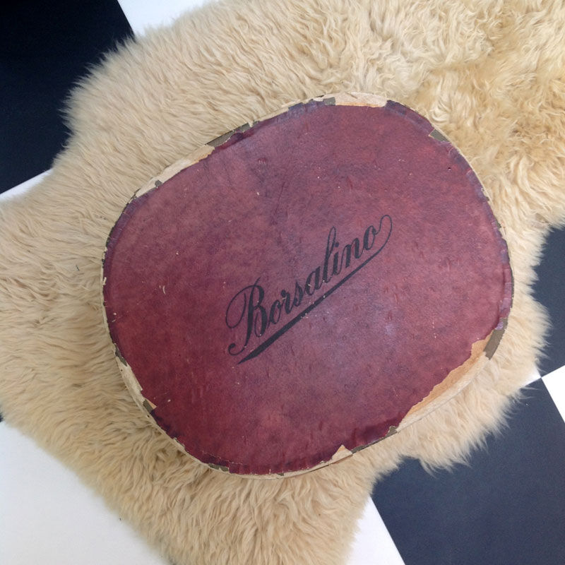 Borsalino hat box