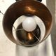 Two living room globe lamps