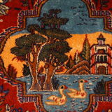 Iran original kashan rug 141x206cm