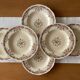6 antique semi-deep plates in Longchamp earthenware.