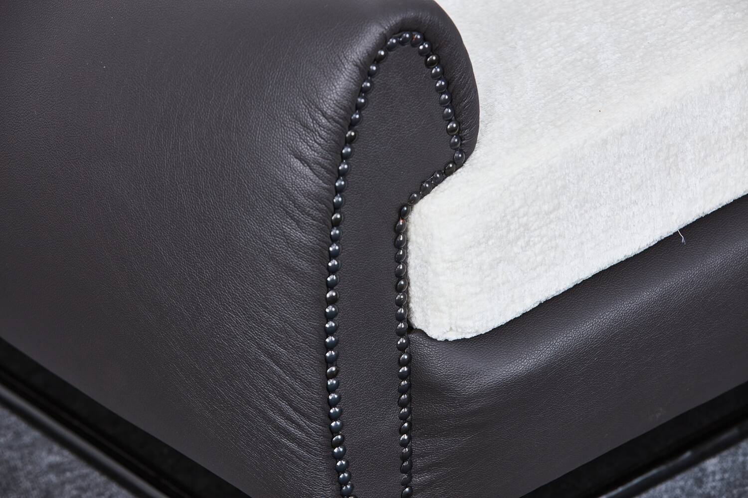 Italian Art Deco Leather and Fabric Club chairs-Armchairs, 1950s, Set of 2