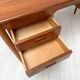 1960s vintage mid-century Danish design teak writing desk
