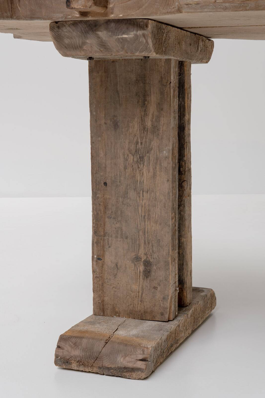 Large Rustic French Jeweller's Dining Table, France, early 20th Century