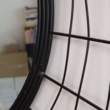 Designer wrought iron mirror - medium format