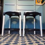 Paire de tabourets Polo par Anna Castelli Ferrieri pour Kartell