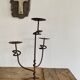 Candlestick stings wrought iron candles