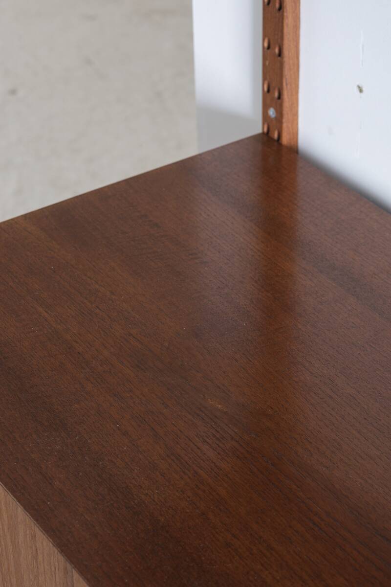 3-piece cado wall unit by poul cadovius for cado, denmark, 1960’s